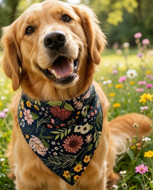 Garden Bloom Over-the-Collar Bandana